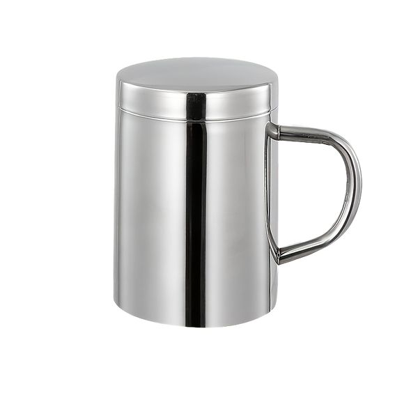 Stainless Steel Mug With Lid Vacuum Insulated Leakproof Coffee Cup