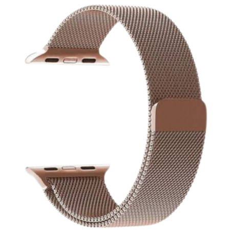 TechByte Milanese Strap Compatible with Apple Watch - 38/40/41mm -Rose Gold Image