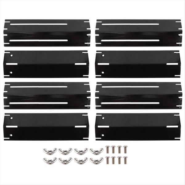 4 Pair Adjustable Grill Heat Plate Shield for Shield Tent Burner a