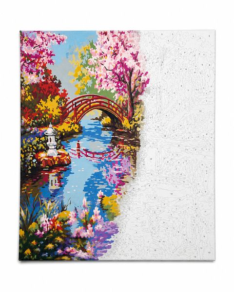 DIY Numbered Painting Art Canvas for Adults Kids Paint Not Included