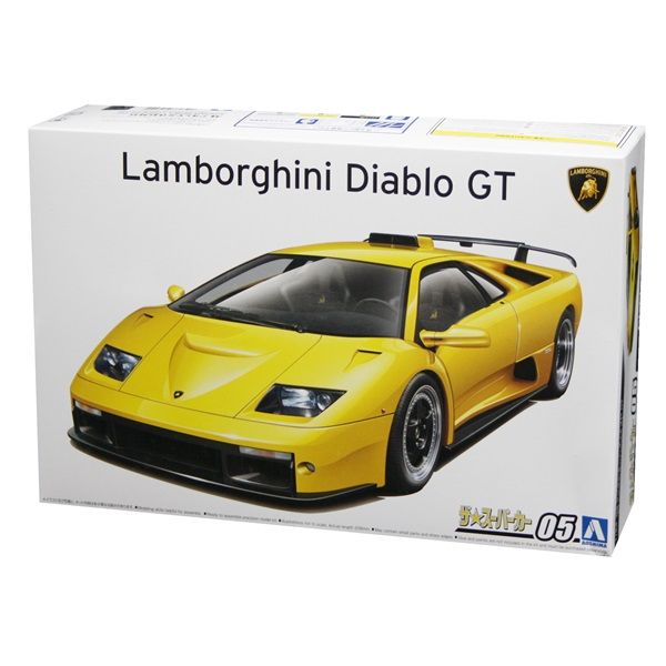 Aoshima 05899 1/24 Lamborghini Diablo GT '99