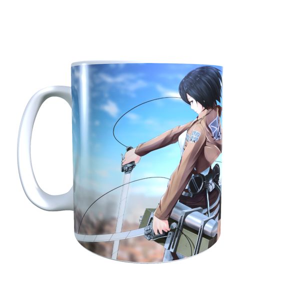Mikasa City Stand - Attack on Titan Coffee Mug