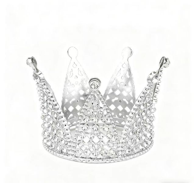 Glitz for Tresses and Treats: A Tiara That Does It All silver