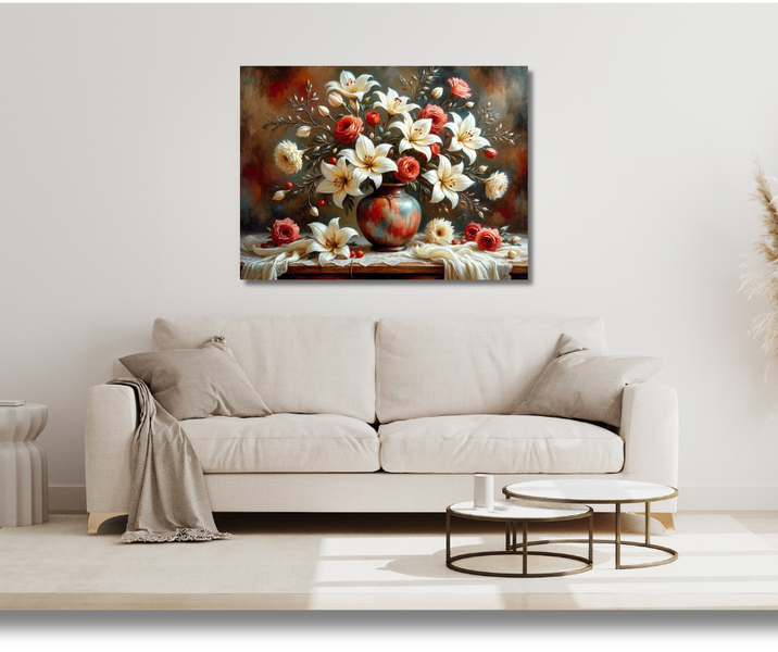 Canvas Wall Art - Ancient Vase