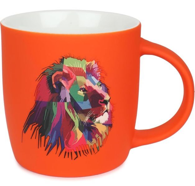 Lion Smokey Cocktail Printed Mug