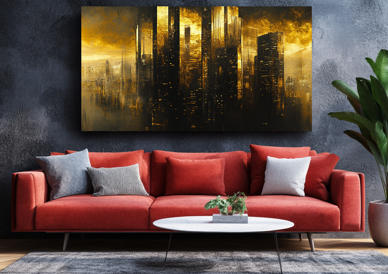 Canvas Wall Art - Urban Glamour - BX0051