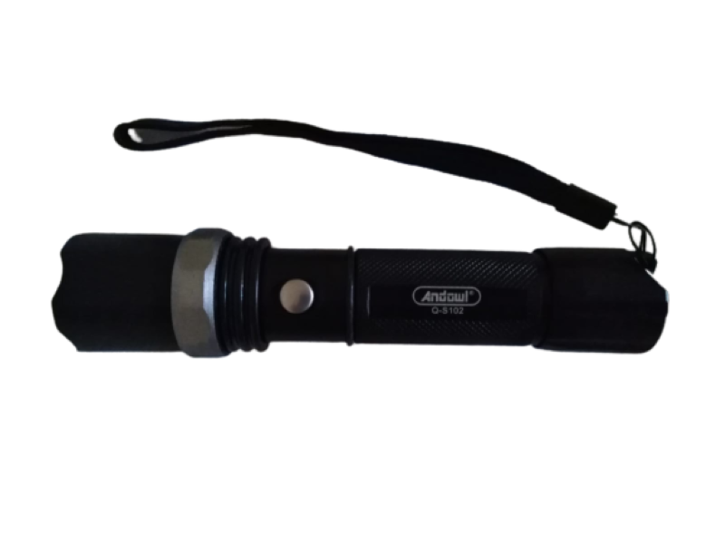 Andowl - Super Far Bright Rechargable Flash Light - Q-S102
