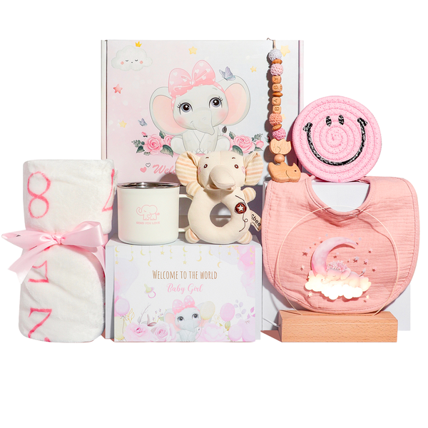 10 Pieces Newborn Gift Set, New Mom Gifts, Pregnancy Gifts, Baby Shower Gift