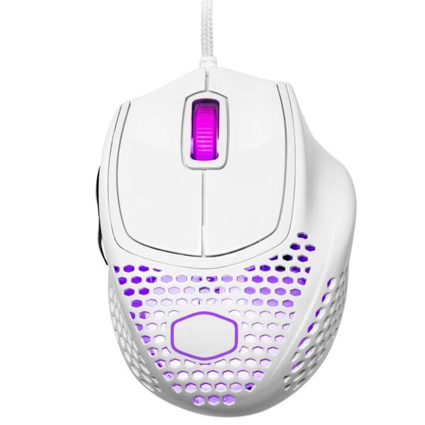 Cooler Master MM720 White Glossy Lightweight Gaming Mouse