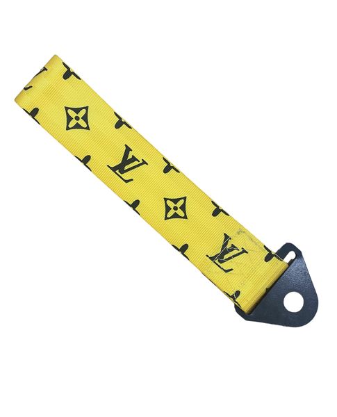 Tow Strap Universal (Yellow) Loui Vuitton design 0.2 m Towing Cable
