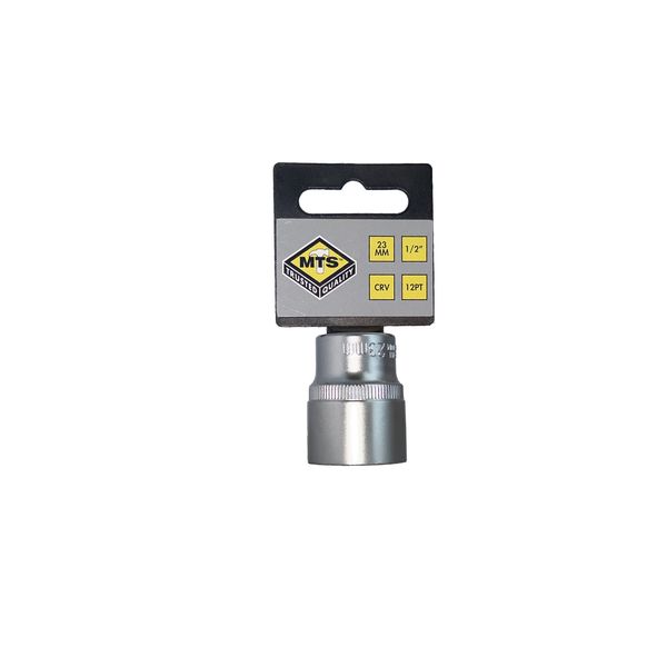MTS - Socket 1/2" Bi Hex CRV - 23mm