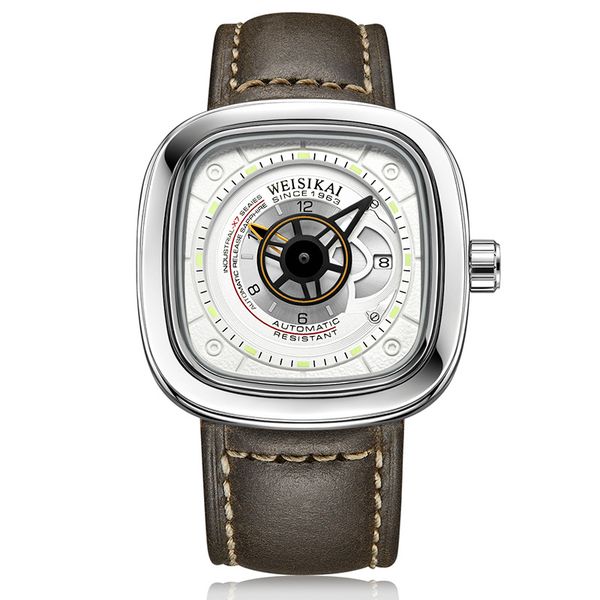 Swiss WEISIKAI Square Unique Waterproof nical Watch Series Me