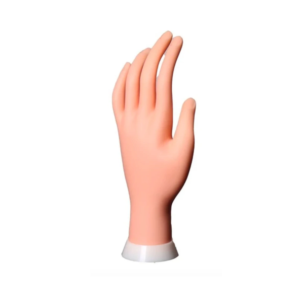 Potable Silicon Hand and Nail Practice Model