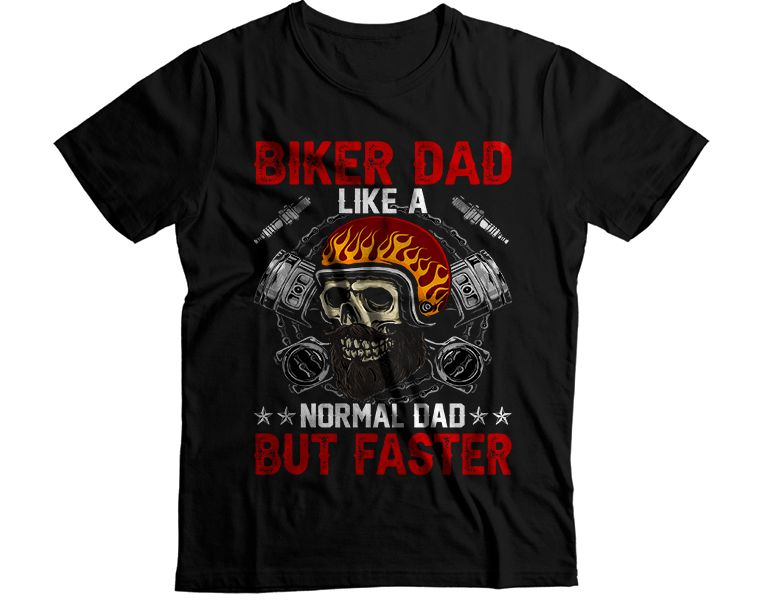 Biker DAD T-Shirt