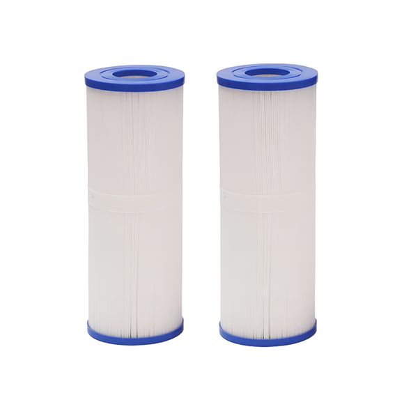2 Pieces Spa Swimming Pool Cartridge Filter - White