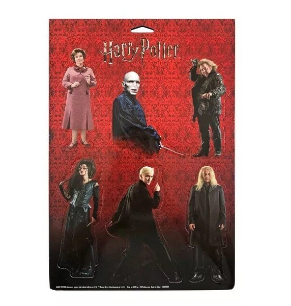 Harry Potter Magic &amp; Mischief Villains Magnet Set - 6 Villains