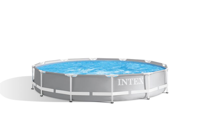 Intex Prism Frame Pool Metal-Frame &amp; Pump, 366cm x 76cm