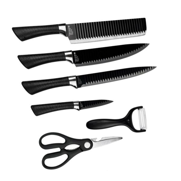 6-Piece Chef Knife Set,High Carbon Stainless Steel Knives