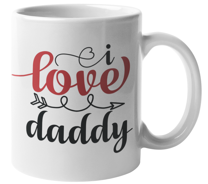 I Love Daddy Coffee Mug