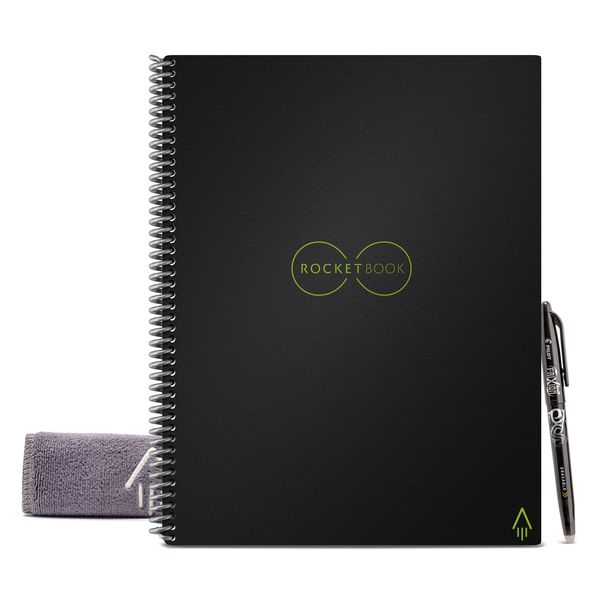 A4 Rocketbook Lined Smart Reusable Notebook