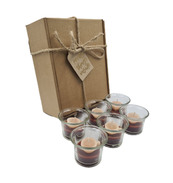 Coffee Scented Candles Gift Box