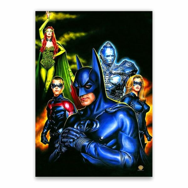 Batman &amp; Robin Characters Poster - A1