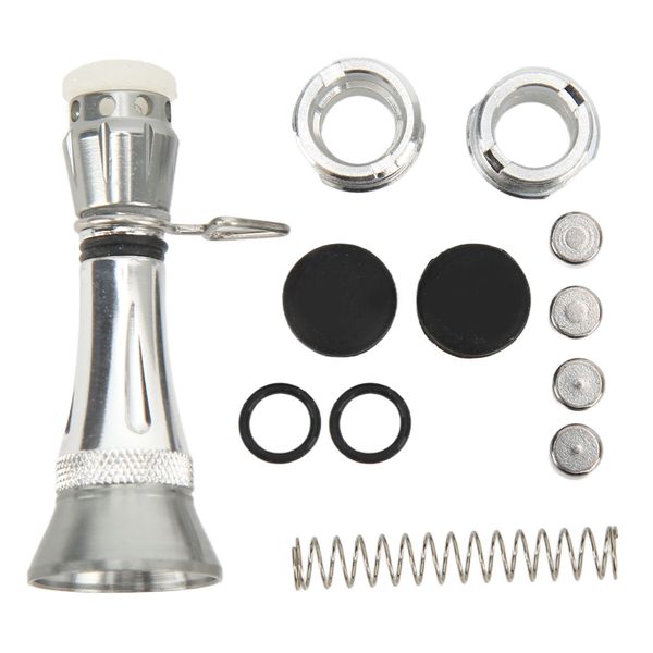 Silver DIY Fishing Spinning Reel Stand Tackle Balancer