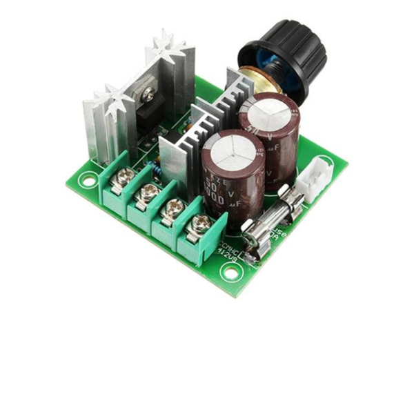 HKD 12-40V 10A PWM DC Motor Speed Controller with Reverse Protection