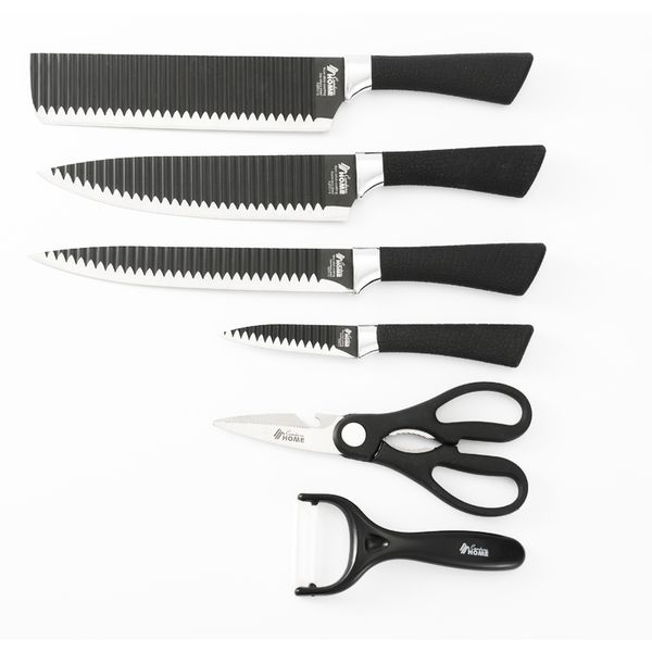Premium 6 Piece Kitchen Knife Set - 211008