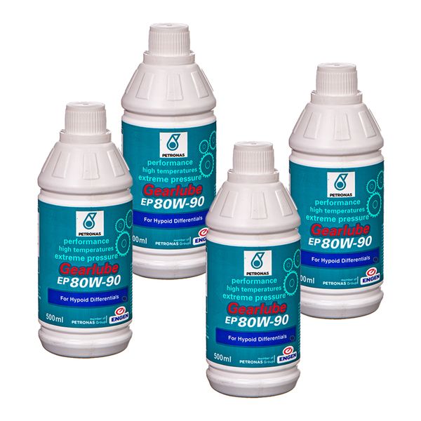 Engen Gearlube Ep 80W-90 500Ml - 4 Pack