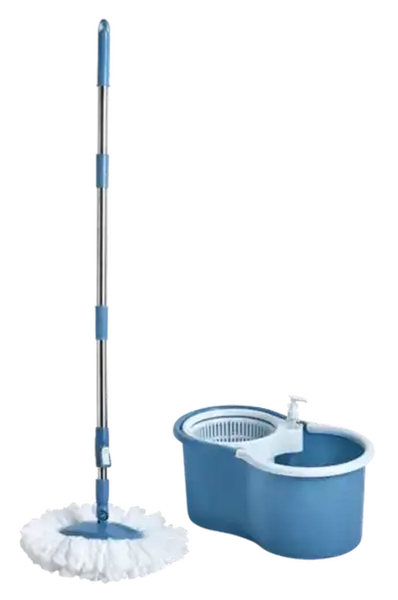 Spotless 360 Spin Mop with Bucket &amp; 3 x Microfiber Heads Extendable handle