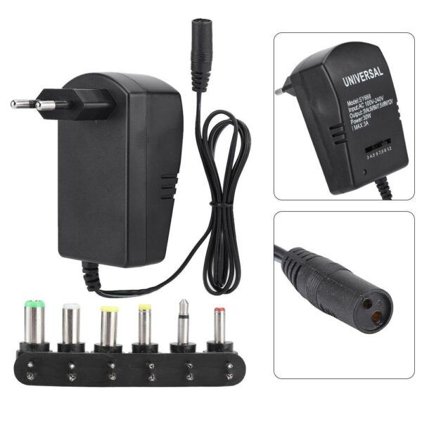 Universal Adjustable Voltage Charging Power Adapter
