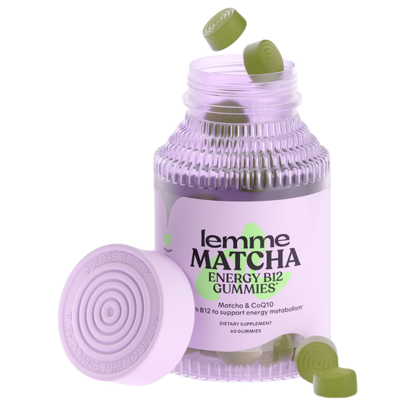 Lemme Matcha Superfood Energy Gummies 60ct