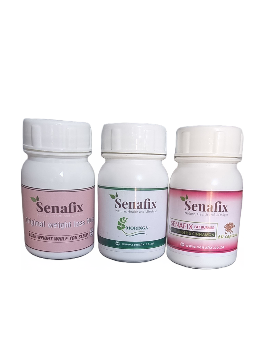 Senafix Nuts, Senafix Capsules and Senafix Moringa Powder for Weight ...
