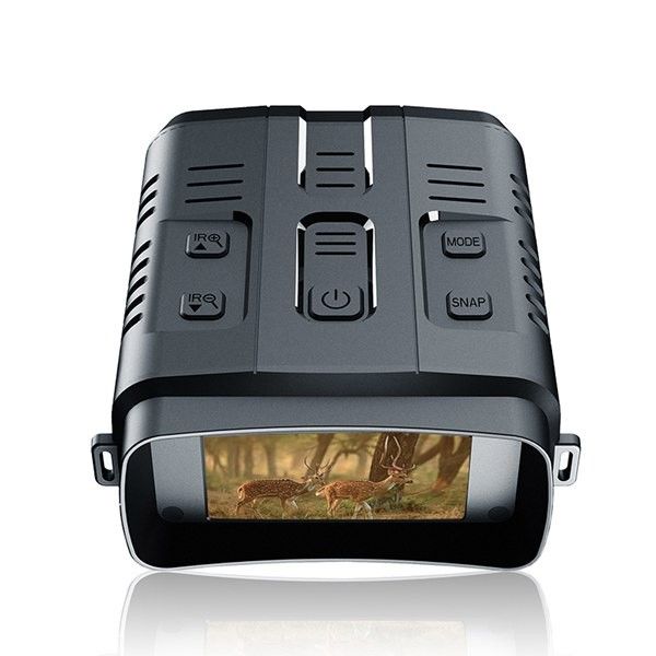 Day &amp; Night Vision Binoculars: 10x Optical Zoom, 800m Range, 4K WiFi.