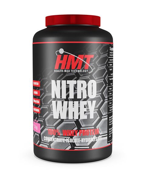 HMT 100% Whey Protein-Nitro Whey 2kg - Strawberry