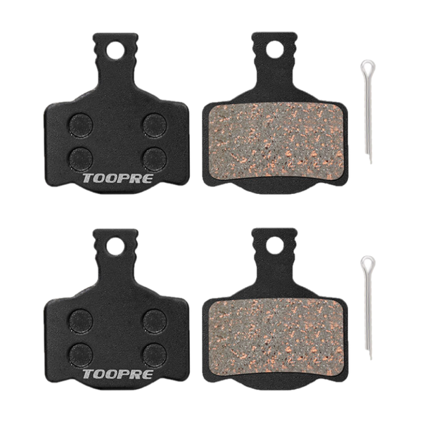 Toopre Bicycle Twin Pack Resin Semi Metal Disc Brake Pads TP-03F
