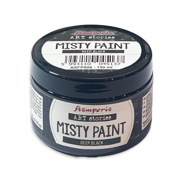 Stamperia Misty Paint ml 150 - Deep Black