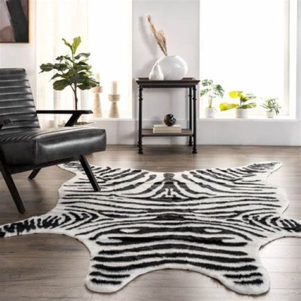 Dot Comfy Animal Skin Carpet