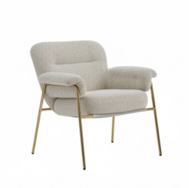 Nordic Tiger Single Sofa Chair (Light Luxury)
