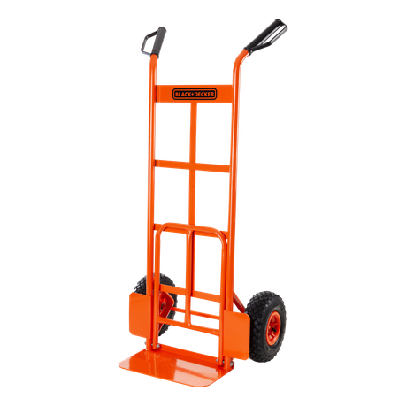 Black Decker H202 Steel Plastic Folding Hand Truck 90Kg