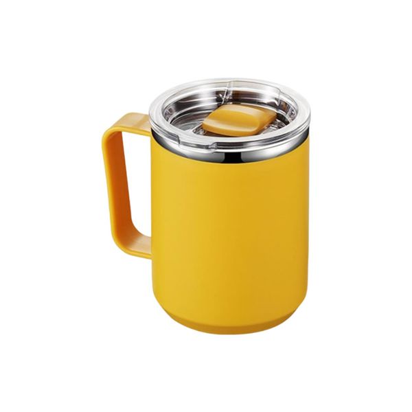 Portable Insulated Traveling Coffee Mug With Lid