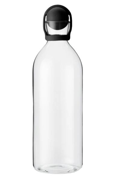 Water Glass Carafe with Silicone Lid and Ball Closure - 1.5L