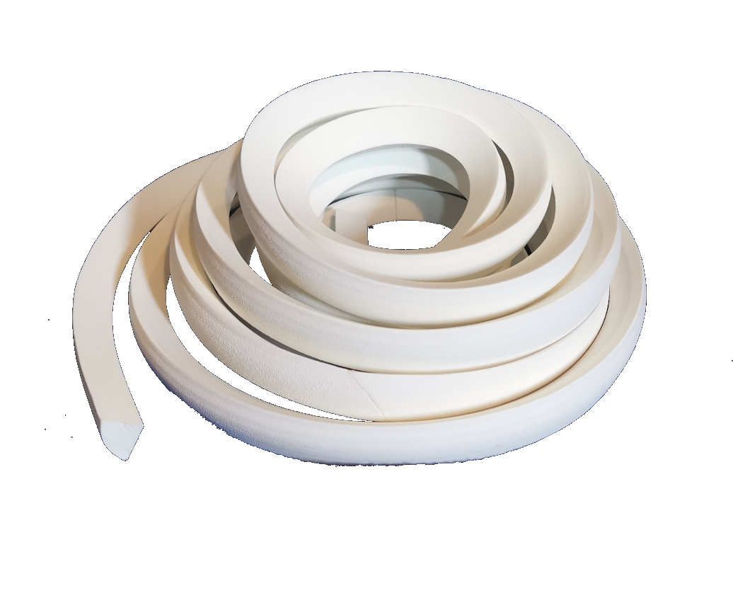 17x17mm x 4.8m Roll of Skirtex flexible quarter round