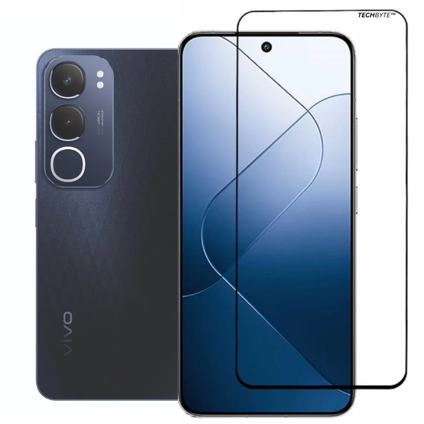 TechByte Premium Tempered Glass Screen Protector for Vivo Y19s - (2025)