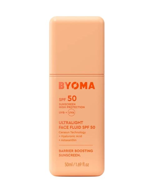 BYOMA SPF 50 Face Fluid - Ultra-Lightweight Facial Sunscreen (50ml)