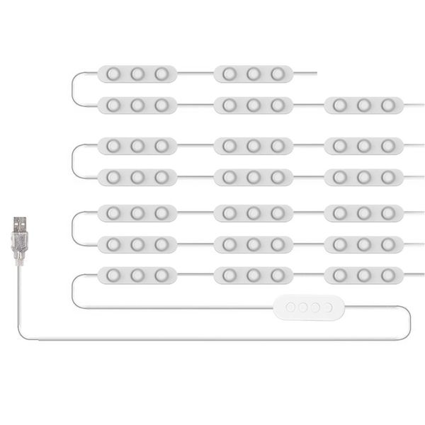 Vanity Mirror Lights LED Make Up Light 20 Sets of Light Bulbs 3m Adjustable