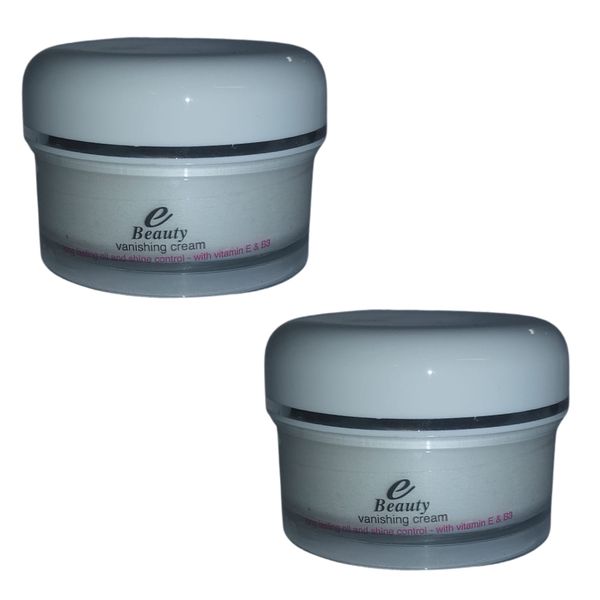 E-Beauty Vanishing Cream 50ml - Original Pack of 2