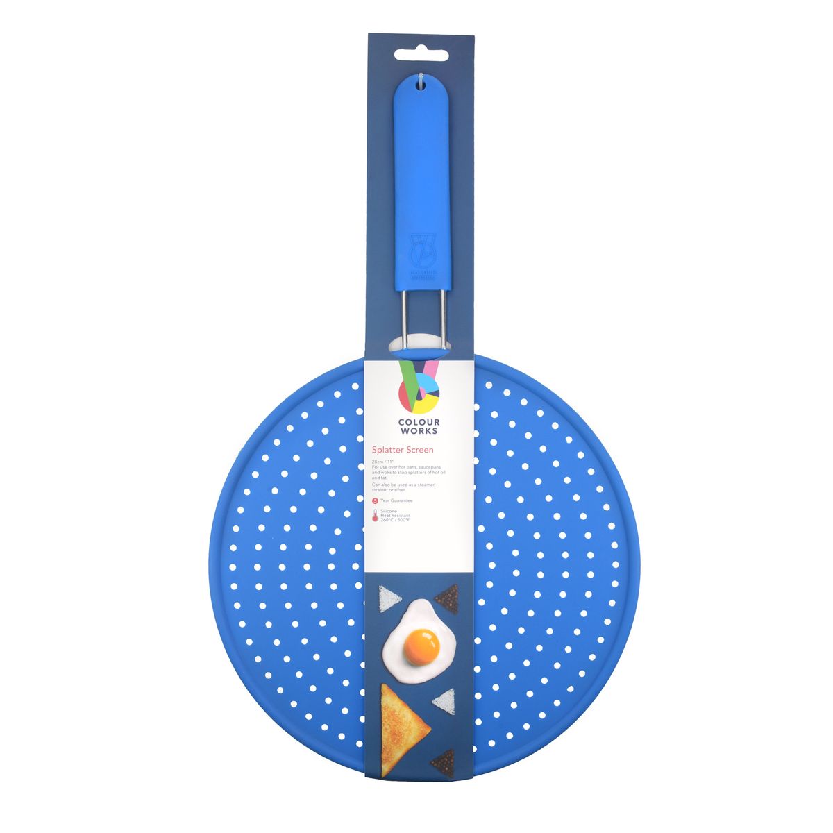 Colourworks Silicone Splatter Screen 28cm Shop Today. Get it Tomorrow