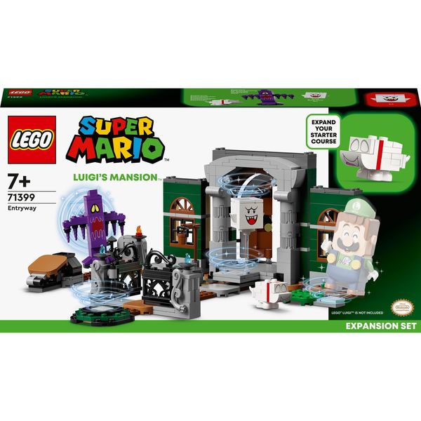 LEGO Super Mario Luigi's Mansion Entryway Expansion Set 71399 (504 Pieces)